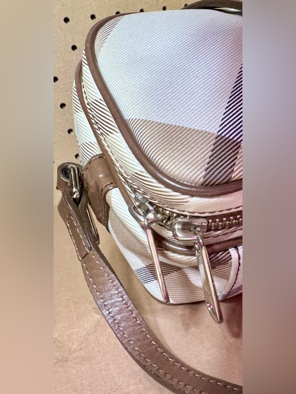EUC Burberry Blue Label Classic Design  Crossbody! - Picture 6 of 13